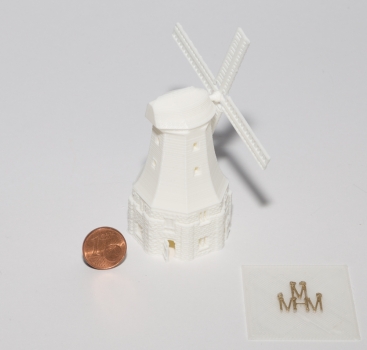 Windmühle zum Selbst-Colorieren