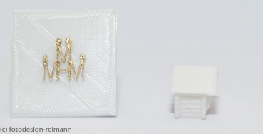 Weihnachtsbude / Marktbude klein zum Selbst-Colorieren