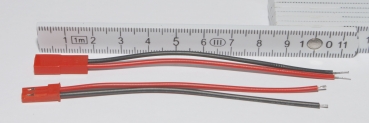 Mini - Stecker und Muffe - 20cm