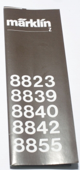 Pflegeanleitung 8823/8839/8840/8842/8855 (102024)