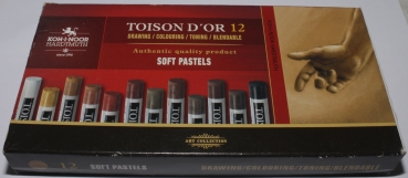 Toison D´or 12 Soft - Set weicher Künstler-Pastelle