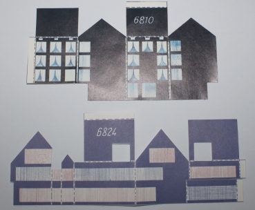 Papier mit Fenstergestaltung und Abdunklung zur Beleuchtung von Gebäuden