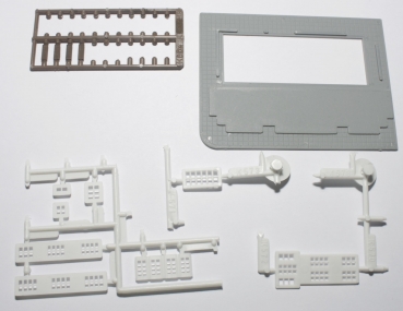 Diverse Teile Stadthaus Kibri 36801