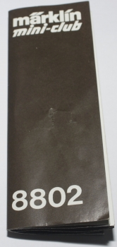 Pflegeanleitung 8802