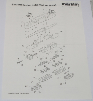 Einzelteile-Dokument 88490