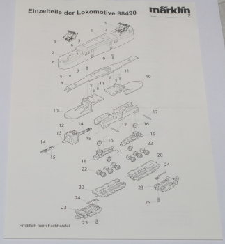 Einzelteile-Dokument 88490