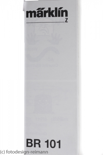 BR 101 Pflegeanleitung