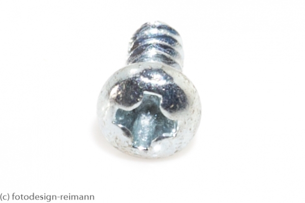 Linsenblechschraube für Kabelhalter