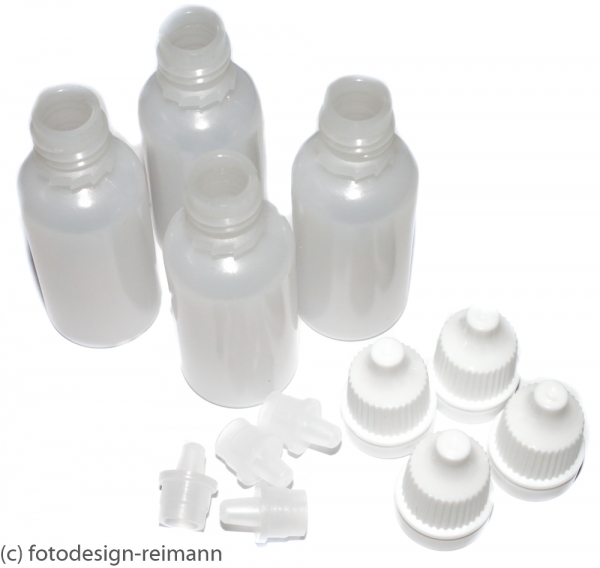 4 x Leerflasche 15ml