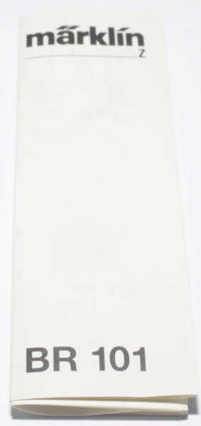 Pflegeanleitung BR 101