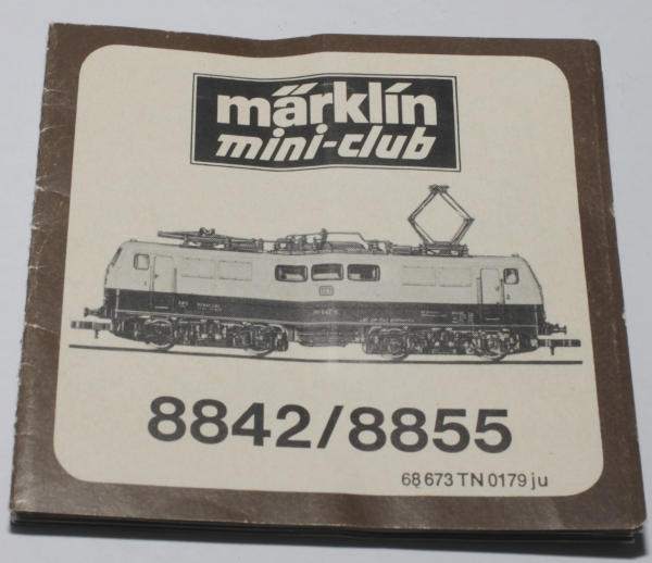 Pflegeanleitung 8842, 8855