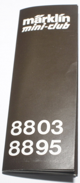 Pflegeanleitung 8803 / 8895