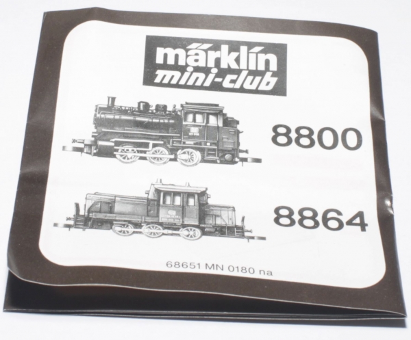 Pflegeanleitung 8800/8864