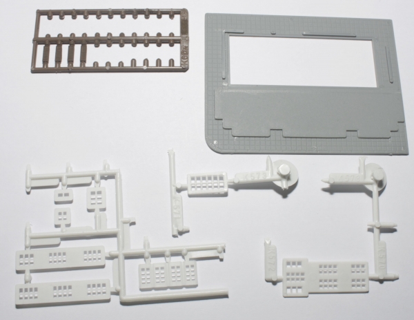 Diverse Teile Stadthaus Kibri 36801