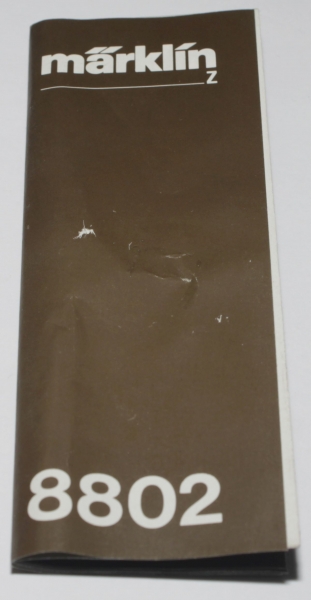 Pflegeanleitung 8802